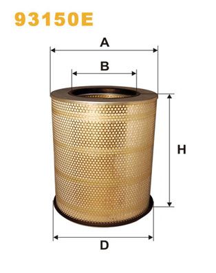 WIX FILTERS Воздушный фильтр 93150E